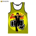 Fashion Print Cobra Kai 3D Printed tank tops men women movie vest summer Cobra Kai singlets sleeveless hip hop oversized top 6XL. 