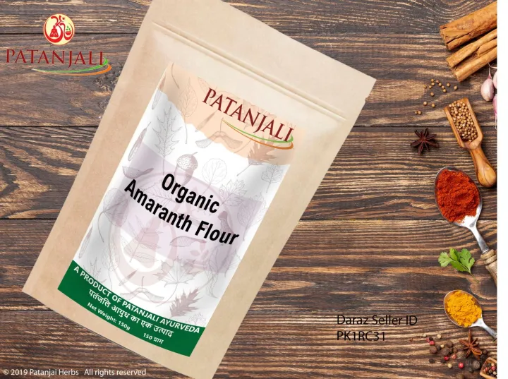 Organic Amaranth Flour Powder 150g | Daraz.pk
