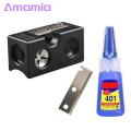 Cue Tip Tool Compact 8-in-1 Pool Cue Tip Shaper Repair Kit Lightweight Billiard Accessories for Easy Carry Buyer's Choice. 