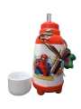 Cartoon Thermos Bottle For Kids | Boys | Girls | 750 ML | Cars | Benten | Minions | Forzen | Barbee |  Spiderman. 