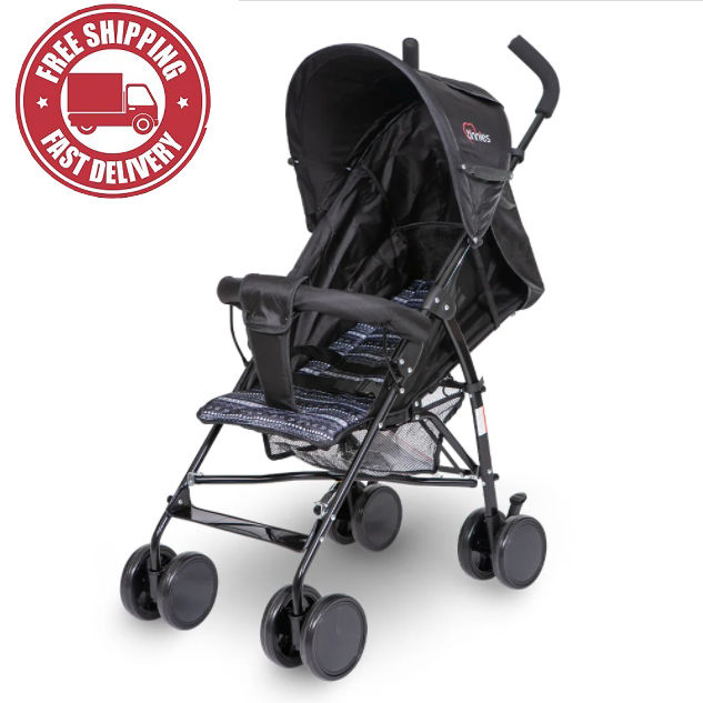 Tinnies Baby Buggy – Black T051-016 Lightweight buggy with