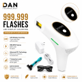DAN TECHNOLOGY Professional IPL Hair Removal Device | Premium Permanent Hair Removal Machine | Smart Painless Laser Epilator for Face & Body. 