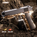 Design by Midoonsei Linked reloading USP automatic ejection children's toy1911 Colt Desert Eagle model Glock. 