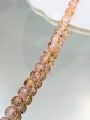 50pcs Glass Crackle Beads – 70 Plus Colors of 8mm Round Shape Beads – Superior Eye-Catching Glitter Shine Multicolor Mix for Jewelry Making. 