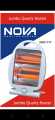 NOVA Electric Room Heater/ Electric Heater With Safety Switch(400W). 