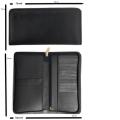 Jafferjees|Travel Wallet Oxford Collection- Black. 