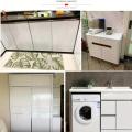 "1PC Frosted Thickened Waterproof Peel and Stick Wallpaper – 15 Colors (White, Black, Beige, Pink, Gray, Green, Red, Blue, Yellow) – Home Decor Self-Adhesive for Cabinets, Walls, Furniture, Refrigerator, Kitchen, Appliances, Easy to Clean & Apply". 
