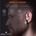 1 Pair Silicone Anti Fall Bluetooth Headset Protective EarHooks Earphone Holder For Earphone Apple AirPods Secure Fit Hooks Sports Anti Lost Ear Hook Ear Attachment Loops Accessory Perfect For Exercising Running, Jogging, Cycling, Gym Outdoor Activities. 