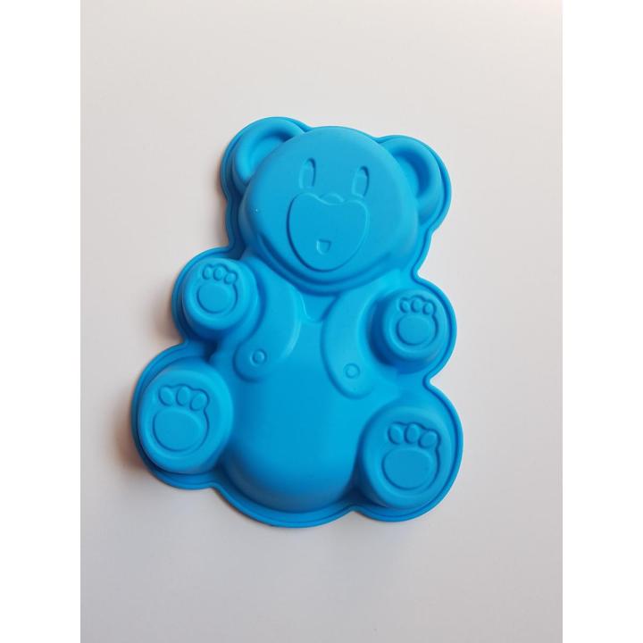 Teddy Bear Silicone Cake Mould (Random Colour)