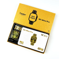 G9 Ultra Pro ( Golden Edition ) Smartwatch IP67 Water Resistant With 3 Straps. 