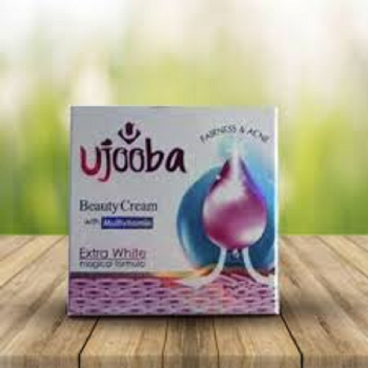 Ujooba Beauty Cream With Multivitamin,Extra whitening Magical Formula Fairness & Acne.