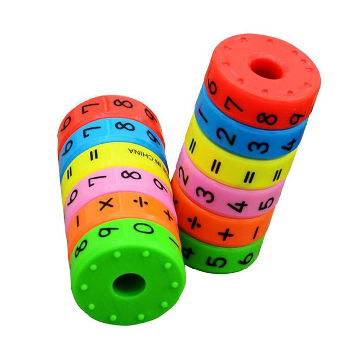 Magnetic Math Arithmetic Learning Toy Kid Montessori Mathematics Number ...