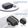 Airpods_Pro Nike Dotted Silicon Case cover with dual layer 360 Protection - Compatibility with earpods pro. 