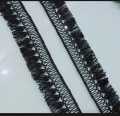 02 yard (gaz) fancy Shuttle Jhalar Lace / tassel lace for clothes, dupatta , suit / milky lace for girl & women. 