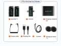 Zealsound Wireless Lavalier Microphone for iPhone iPad Android with Charging Case Lapel Mic for Vlog Interview Live Streaming. 