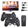 Wireless Retro Game Console With 2 Wireless Controllers W/ 20000+ Retro Arcade 90s Games, 4K HDMI Output, 2.4GHz Controller For TV Plug For Kids Boys. 