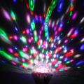 [High Quality] Rotary bulbs crystal magic lamp Wedding Chriistmas lights RGB Rotating color led bulb. 