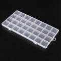 Transparent Storage Container Jewelry Box Clear Plastic Jewelry Organizer Box Earring Storage Organizer Display Case for Beads.. 