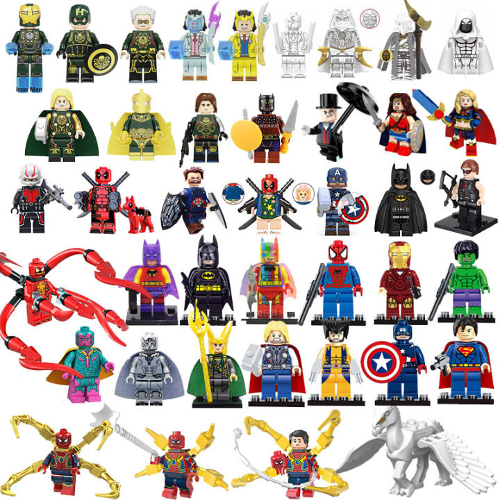 Kids toys Wholesale Hero Series Building Block Figures 4.5 Centimeter ...