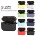 With Hook Bluetooth Headset Soft Silicone Case For Sony WF-1000XM3 WF-1000XM4 Earphone Anti-Shock Cover. 