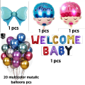 welcome baby balloons welcome baby decoration welcome home baby decoration balloons its a boy its a girl baby shower balloons. 