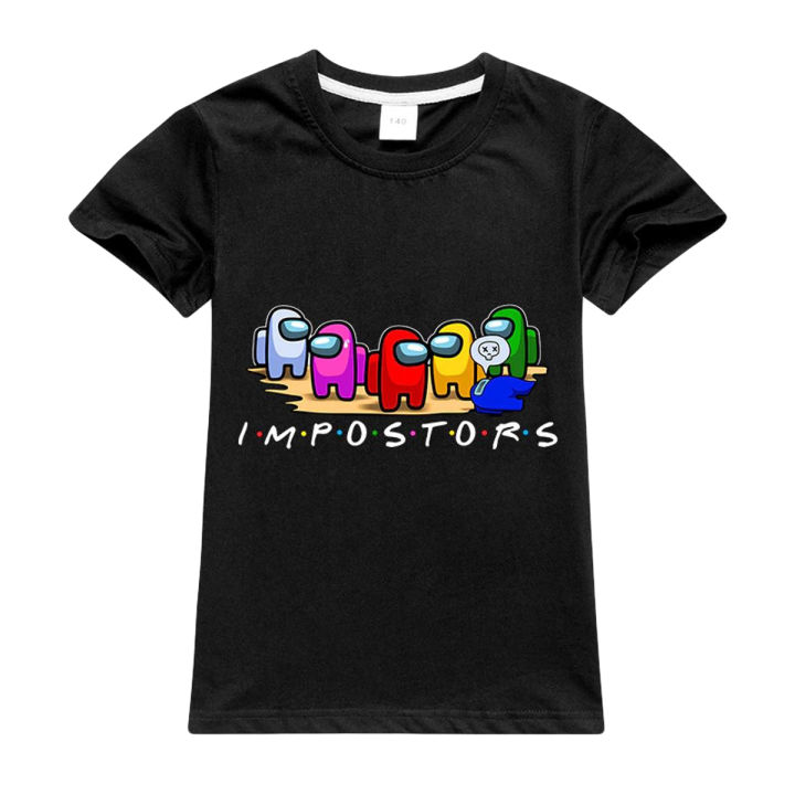 Among us summers game kids t shirt for boys 1-10 yrs