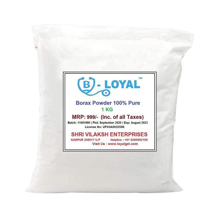 Loyal Borax Powder,100% Pure 1kg