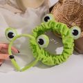 Funny Frog Makeup Headband Wide-brimmed Elastic Hairbands Cute Girls Hair Bands Women Hair Accessories Girls Hairband. 
