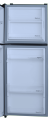 9160LF Chrome Pro Hairline Silver Double Door Refrigerator. 