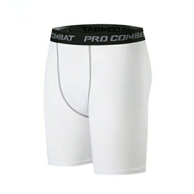 【Footprint】 Sports Fitness Pants Men's Basketball Shorts Workout Tights Gym Running Training Bottoming Shorts Mens Compression Leggings
