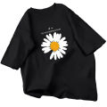 Aua&Co Black Printed T-Shirt For Girls & Women. 