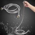 1.5 2M 2.5M stainless steel multi-functional flexible bathroom bathtub shower hose pipe washer details. 