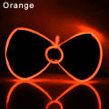 LED EL Wire Necktie Luminous Neon Flashing Light Up Bow Tie For Club Cosplay Evening Party Decoration for Men Women. 
