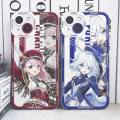 Genshin Impact Furina Charlotte Neuvillette Navia Phone Case For OPPO A58 A78 A98 5G A17 A1K F7 A37 Reno 10 Pro Plus 5G 8T 4G 8 Pro Cellphone Case Ganyu Kamisato Ayaka Soft Clear TPU Lens Protection Square Shockproof Transparent Cover. 