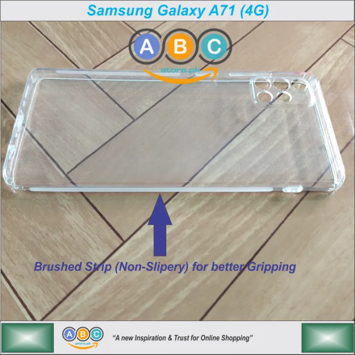 Samsung%20Galaxy%20A71%20(4G)%20Case%20,%20Soft%20TPU%20Camera%20Protective%20with%20Anti-Dust%20Plugs%20,%20Anti-Slip%20Grip%20,%20Shockproof%20Slim%20Ultra%20Clear%20Back%20Cover%20for%20A71%20-%20Image%207