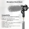 SmallRig Microphone Shock Mount with Cold Shoe Pinch for Camera Shoes and Boompoles 1859. 