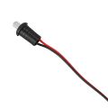 2X 12V Flashing Dummy Car Alarm Dash Mount LED Light. 