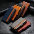 lthmy for Infinix Zero 8 (6.85 )/ X687 Flip PU Leather Magnetic Luxury Casing Classic Solid color Stand Wallet Protection Cover. 