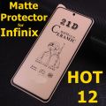 Infinix Hot 12 / Hot 12 Play Matte Ceramic Sheet Protector for Gaming, Unbreakable Matte Protector. 