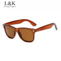 Long Keeper Brand Unisex Retro Polarized Sunglasses Men Women Vintage Eyewear Accessories Black Grey Sun Glasses For Male/Female. 