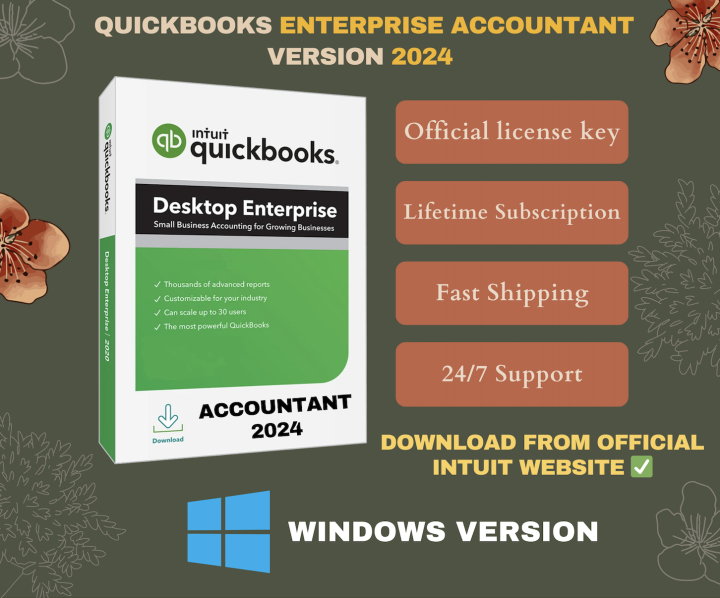 Quickbooks Desktop Enterprise 2024 License Key + Software For Windows