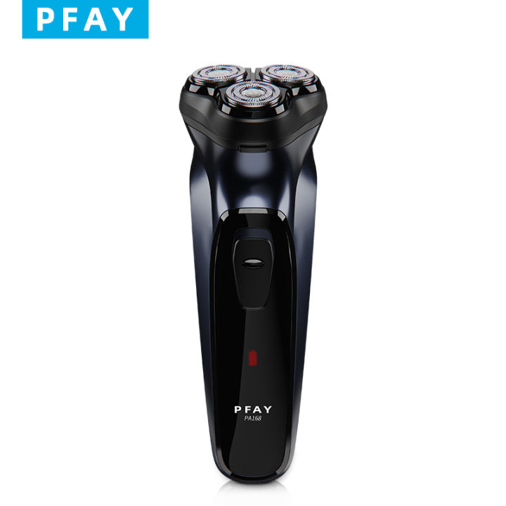 PFAY PA168 Electric Shaver for Men 3D Floating Rotary Men's Razor Shaving hine Type-C USB Rechargeable Beard Timmer