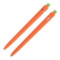 Cute Carrot Silicone Pencil Case For Apple Pencil 2/1 Case For iPad Tablet Touch Pen Stylus Cartoon Protective Sleeve Cover. 