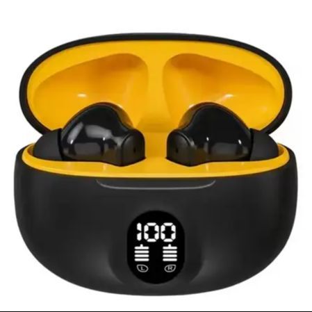Air-pods Air-Pro 1st Gen TWS (True Wireless Stereo) Bluetooth Handsfree Earbuds Dual Earphones Headset Airbuds (Connect With All Bluetooth Devices).