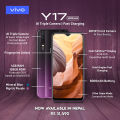 IMPORTED Vivo Y17 //4GB RAM//64 Gb/128 Gb //5000mAh battery //13MP 1080p//6.35" 720x1544 pixels// Android 9.0, Funtouch 9 64GB/128GB storage, microSDXC. 