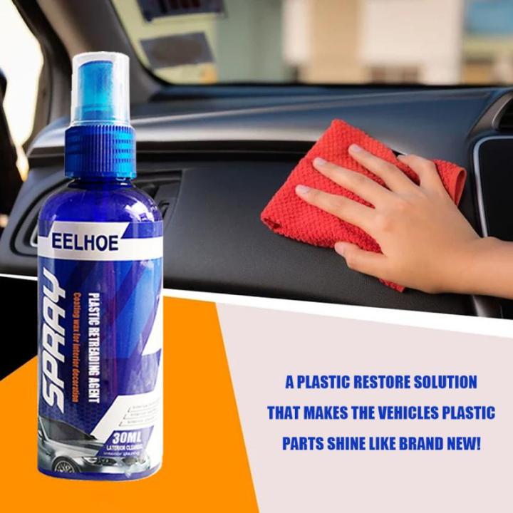 Eelhoe Automotive Interior Plastic Parts Scratch Coating Agent Maintenance Wax Leather Instrument Panel Retreading Agent