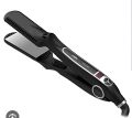 Croc Black Turboion Infrared Titanium Flat Hair Iron Digital Display, 1.5. 