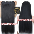 Black Hair Extension Natural Black Exact color Washable Length 30 inches. 