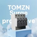 TOMZN AC SPD Din rail 4P 420V 40KA House Lightning Surge Protector Protect Protective Low-voltage Arrester Device. 