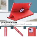 For iPad air 6th generation cover 2024 11 inches iPad Air 11 inch 2024 Case Rotatable Smart Flip Case Cover for iPad Air 11 inch M2 2024 (Model no: A2902, A2903, A2904). 